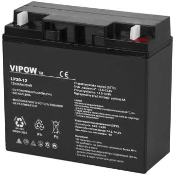 12V 20Ah akumulators ::Gēla (GEL) :: 12 Volti, 20 