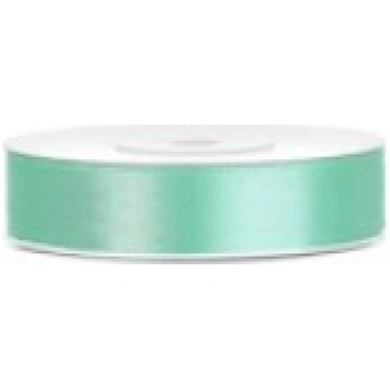 Lentīte zaļa, mint, satīna, 12mm (25m) TS12-103