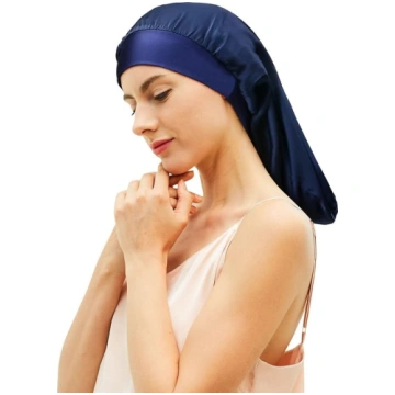 19 Momme zīda cepure miega laikā, aizsargā matus, 
