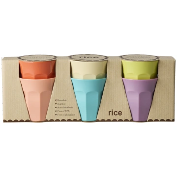Rice - Melamine Cups - Glory Days Colors - Small -
