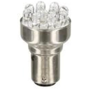 LED LIGHT 21/5W BAY15D, RED