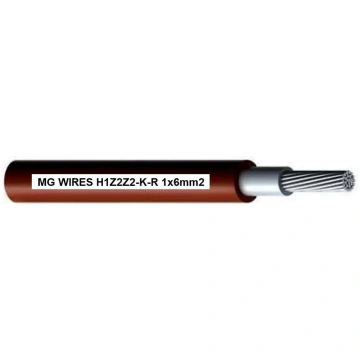 Photovoltaic cable // MG Wires // 1x6mm2, 0.6/1kV 
