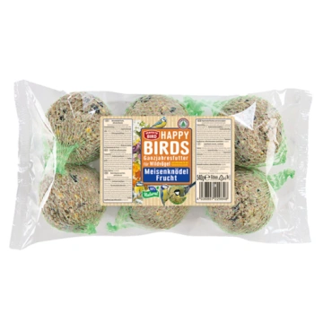 Perfecto Bird Tauku bumbiņas ar augļiem putniem, 6