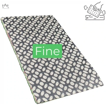 Diamond Sanding Sheets for pottery - FINE Grit for
