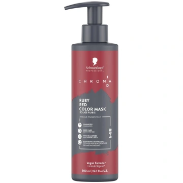 Matu maska Schwarzkopf Chroma ID 6-88 Ruby Red 300