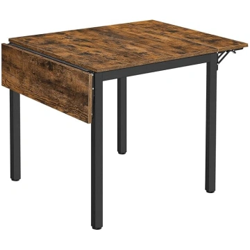 VASAGLE Dining Table Folding Kitchen Table 2-4 Sea