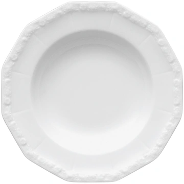 Dziļais šķīvis Maria Balts 23,6 cm Rosenthal