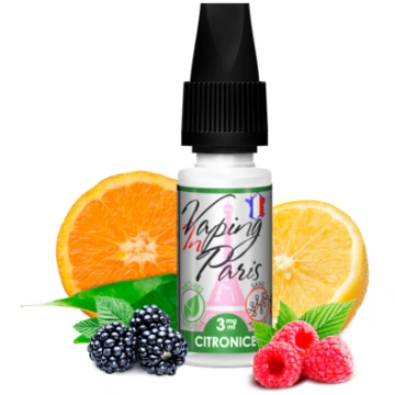 Vaping in Paris - Citronice (0mg, 3mg, 6mg, 11mg N