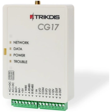 Trikdis vadības panelis/kontrolieris CG17 ar 4G mo