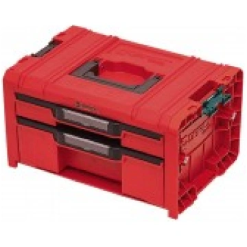 Instrumentu kaste ar 2 atvilktnēm 2.0 Expert RED U