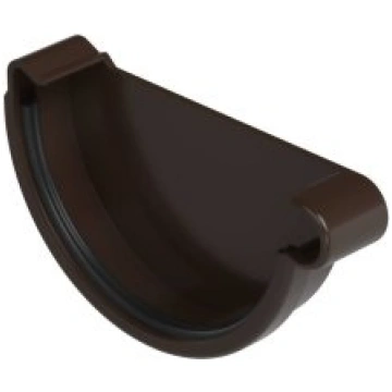 Galeco Teknes gals labais PVC 110mm brūns