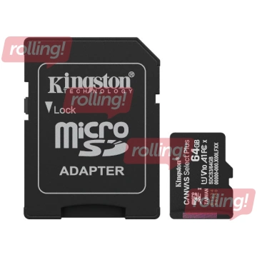 Kingston Canvas Select Plus 64GB MicroSDXC