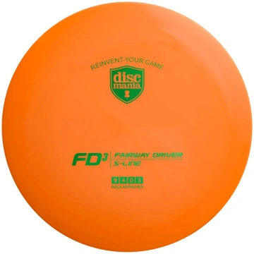 Discmania S-Line FD3 - Oranžs