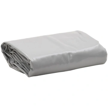 Brezenta pārklājs, pelēks, 5x6 m, 650 g/m²