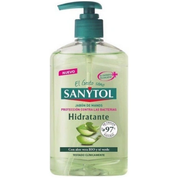 Roku ziepes ar dozatoru Antibacterias Sanytol (250