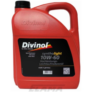 Eļļa 10W60 Divinol Syntholight 10W-60 5L