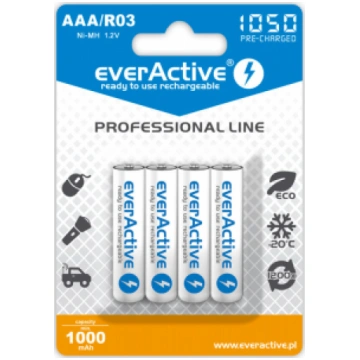 everActive™ R03/AAA akumulatori 1.2V everActive Pr