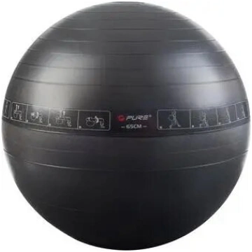 Vingrojumu bumba pure, modelis 02201 — 65 cm, meln