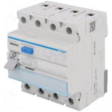 RCD breaker | Inom: 40A | Ires: 30mA | Max surge c