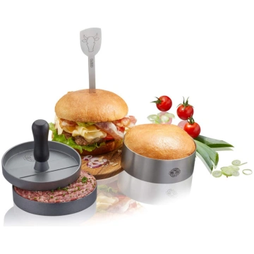 GEFU BBQ G-89494 - 3-piece burger set