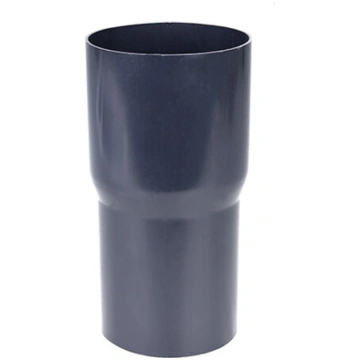 Notekcauruļu savienotājs Plastmo 90mm grafīta