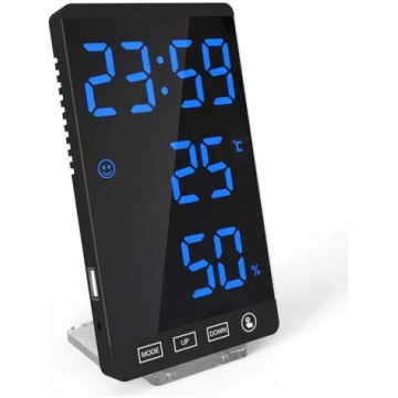 DollaTek Smart Mirror LED pulkstenis Dekoratīvs te
