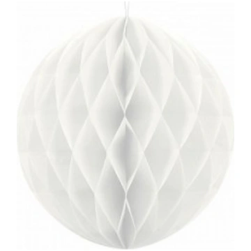 Dekoratīvās aplis, Balts, (20 cm) PartyDeco BP-522