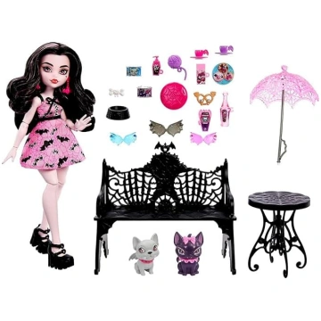 Monster High Draculaura Bite in the Park Puppe und
