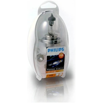PHILIPS autospuldze komplekts H4 VISION + drošibas