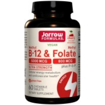 Methyl B-12 & Methyl Folate, Cherry - 60 chewable