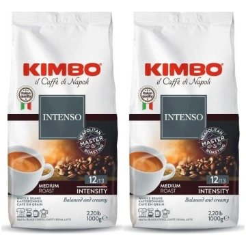 Kafijas pupiņas Kimbo Aroma Intenso 2 Kg