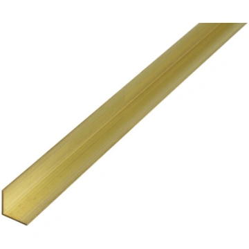 L veida misiņa līste 1000x15x15x1.5mm