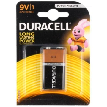 Battery: alkaline | 9V | 6F22 | Basic | Batt.no: 1