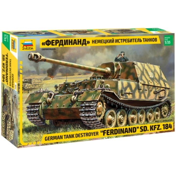 Ferdinand Sd.Kfz.184 German Tank Destroyer Zvezda