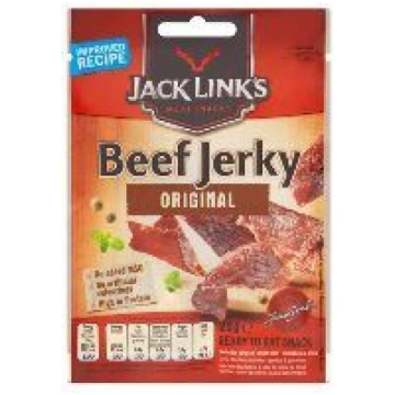 Vītināta liellopu gaļa BEEF JERKY ORIGINAL 25g Jac