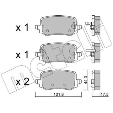 Metelli 22-1301-0