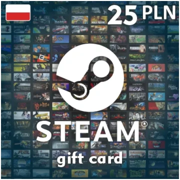 Steam Wallet dāvanu karte 25 PLN - Steam atslēga P