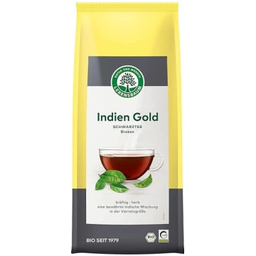 Lebensbaum India Gold lauzta melnā tēja ar spēcīgu
