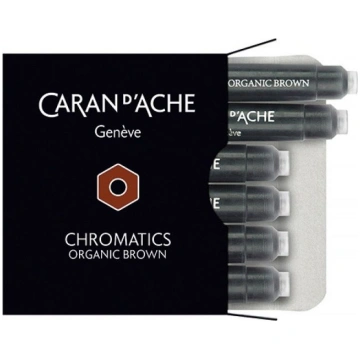 Caran d`Arche Naboje atramentowe Chromatics brazow