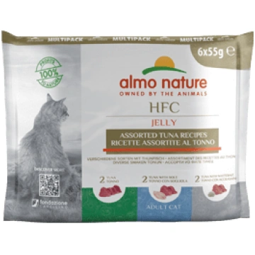 Almo Nature HFC Jelly Multipack Tuna Assortment mi
