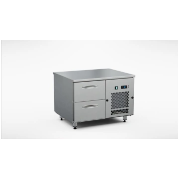 Grila aukstais skapis 800 mm, 2 atvilktnes INOX BA