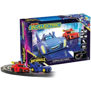 My First Scalextric G1185M Batwheels Batman vs Rob