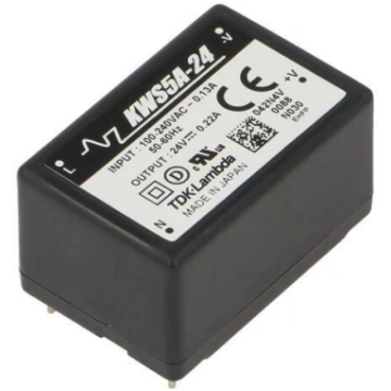 Converter: AC/DC; 5.3W; Uin: 85÷265VAC,120÷370VDC;