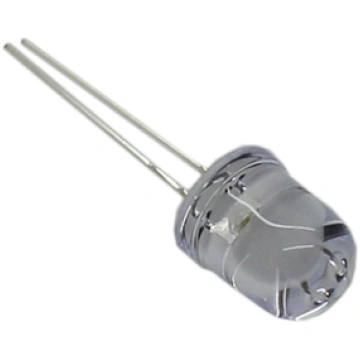 LED; blue; 10mm; 4200÷5500mcd; 30°; Front: convex;