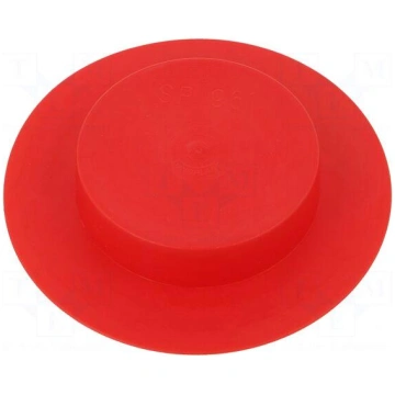 Plugs | Body: red | Out.diam: 97.9mm | H: 24mm | M