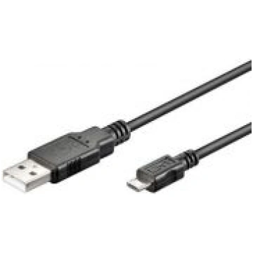 Logilink USB micro-B 180, 1.8m Micro-USB B, USB A,