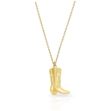 Cowboy Boots Necklace stormluxied