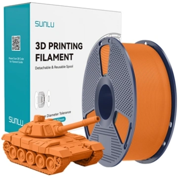 Sunlu PLA+ High-Speed Orange Filament PLA+ H-S O