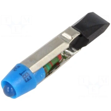 LED lamp | T5,5 | blue | 24VDC | 24VAC | plastic |