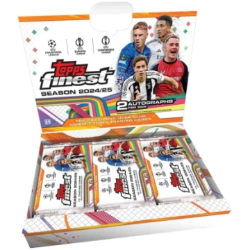2024-25 Topps Finest UEFA Club Competitions Hobby 